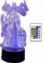 Lampa 3D Led Transformer Optimus Prime Kolor+Pilot