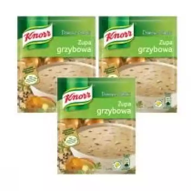 Knorr Domowe Smaki Zupa Grzybowa Zestaw 3 X 50 G
