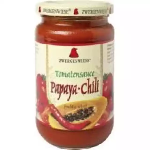 Zwergenwiese Sos Pomidorowy Papaya - Chili (Pikantny) Bezgluteno