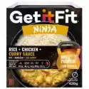 Get It Fit Ninja Ryż + Kurczak + Sos Curry 420 G
