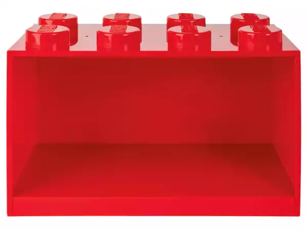 Półka W Kształcie Klocka Lego (Czerwony)