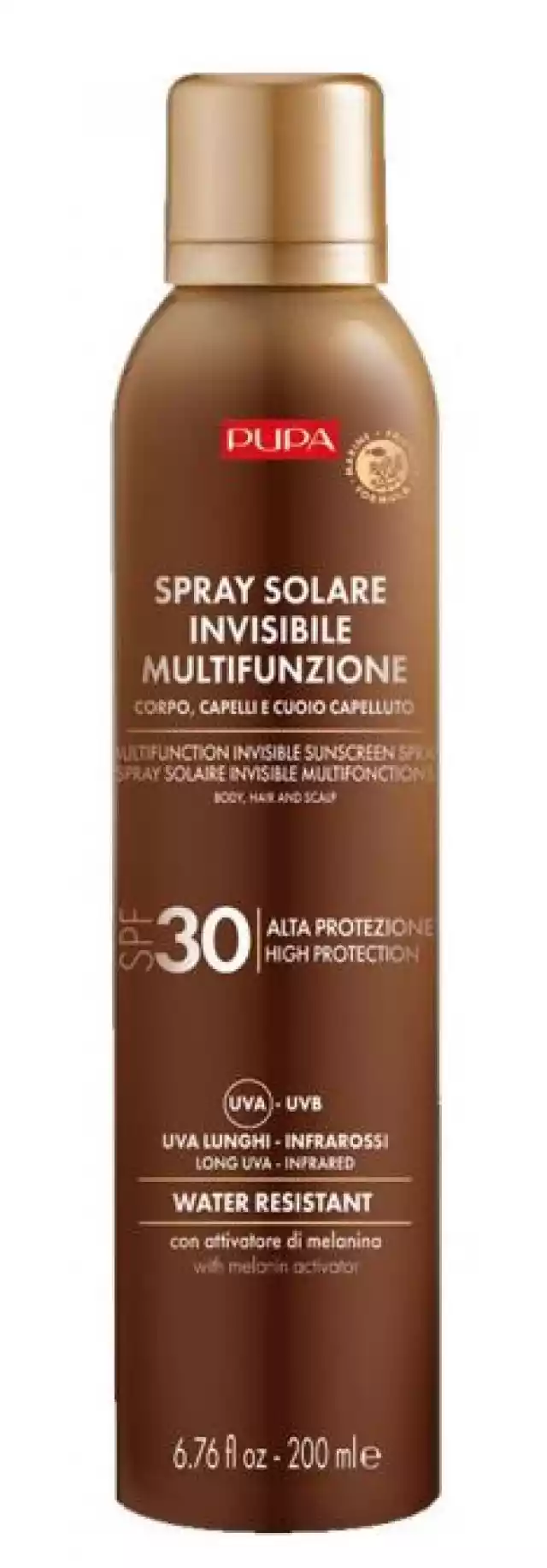 Pupa Multifunction Sunscreen, Spray Przeciwsłoneczny Spf30, 200M