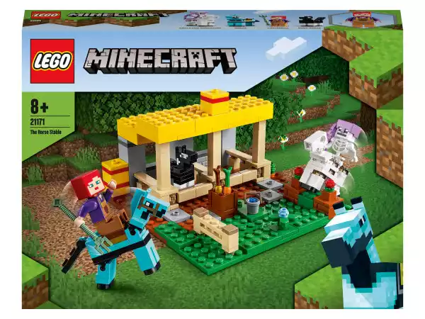 Lego Minecraft Zestaw Klocków, 1 Sztuka (21171 Stajnia)