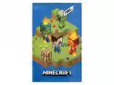Minecraft Minecraft Koc, 100 X 150 Cm (Niebieski We Wzory)
