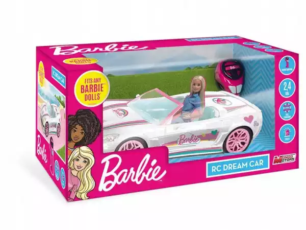 Barbie Zdalnie Sterowany Biały Kabriolet, Pojazd