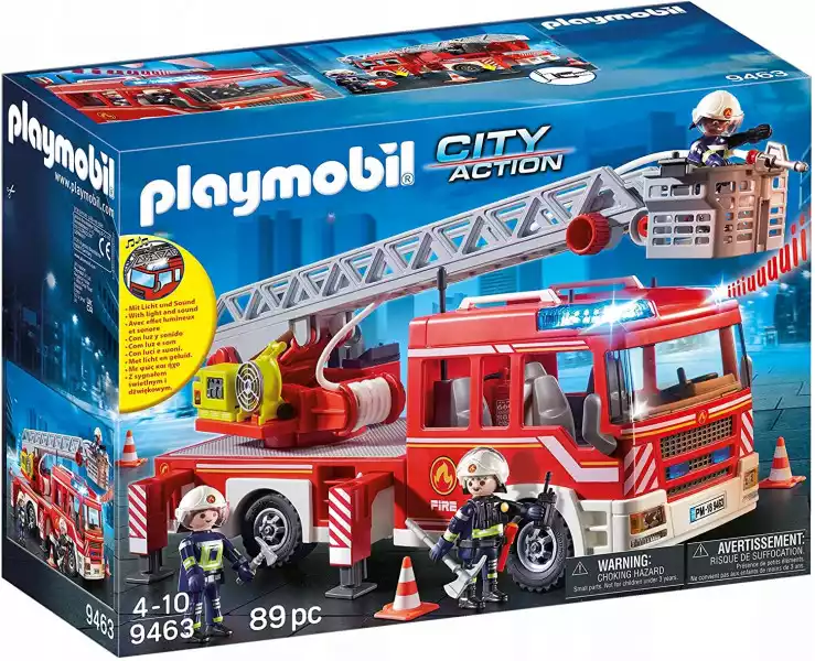 Playmobil City Action Wóz Strażacki Z Drabiną 9463