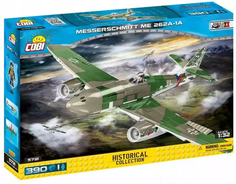 Cobi Hc Wwii Messerschmitt Me 262A-1A 5721