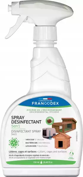 Francodex Spray Dezynfekujący Dla Zwierząt 750 Ml