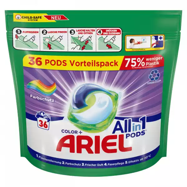 Ariel All-In-1 Pods Kapsułki Do Prania Color 36 Pr