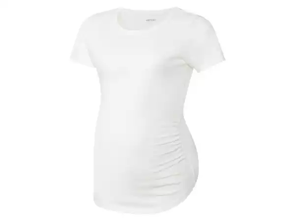 <strong>Esmara T-Shirt Ciążowy Z Marszcz