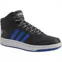Czarno-Niebieskie Sneakersy Męskie Adidas Hoops 2.0 Mid