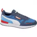 Niebieskie Sneakersy Męskie Puma R78