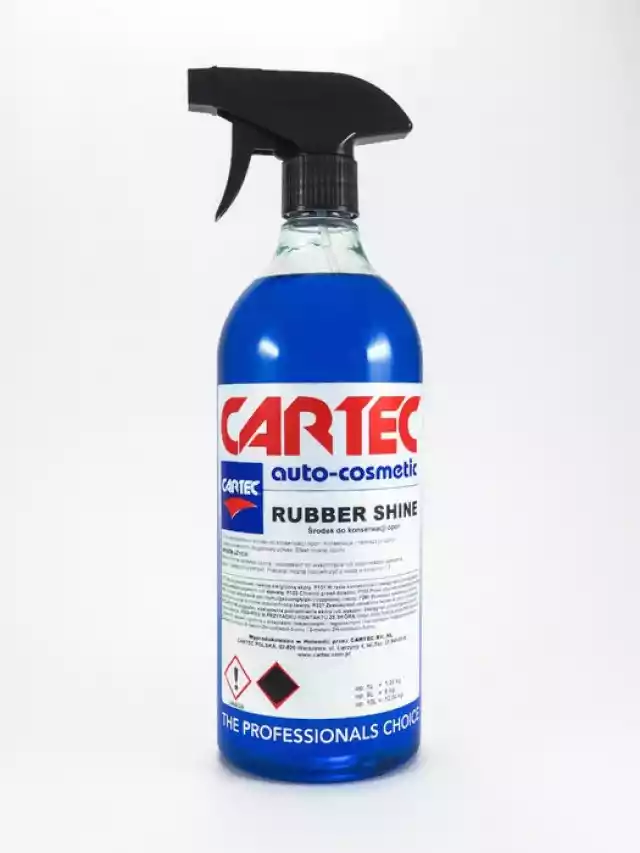 Cartec Rubber Shine – Produkt Do Pielęgnacji Opon I Elementów Gu