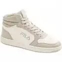 Szaro-Białe Wysokie Sneakersy Damskie