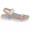 Kolorowe Sandały Damskie Catwalk
