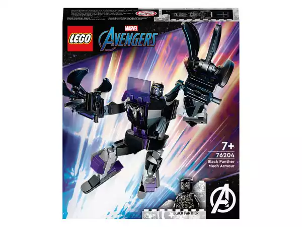 Lego® Marvel Super Heroes Mechaniczna Zbroja Czarnej Pantery 76204