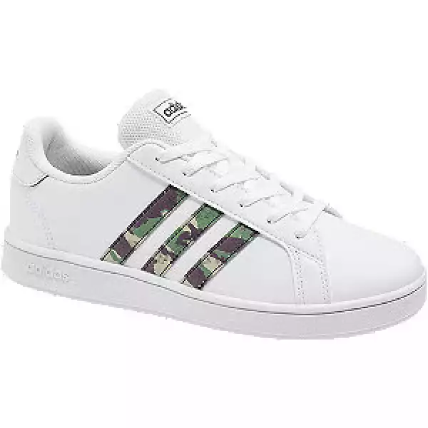 <strong>Białe Sneakersy Młodzieżowe Adid
