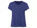 Esmara T-Shirt Damski Z Bawełny, 1 Sztuka (S (36/38), Niebieski)