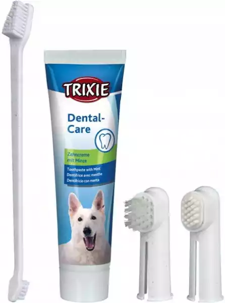 Zestaw Do Mycia Czyszczenia Zębów Psa Pasta Tx2561