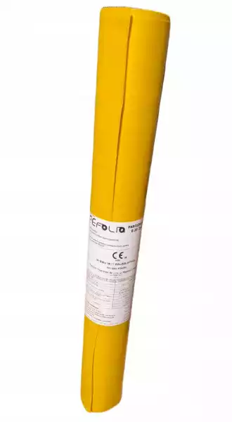 Folia Żółta Paroizolacyjna 2X5 10M2 0,2 Atest Ce