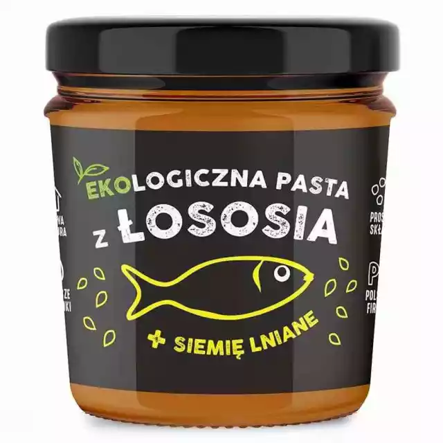 Pasta Z Łososia + Siemie Lniane Kuterfish Bio, 90G