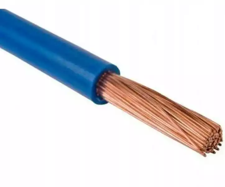 Przewód Kabel Linka Lgy H07V-K 1X1,5Mm Niebieski 1