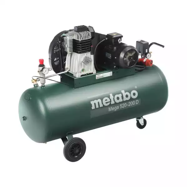 Kompresor Olejowy Mega 520-200 D 200 L 10 Bar Metabo