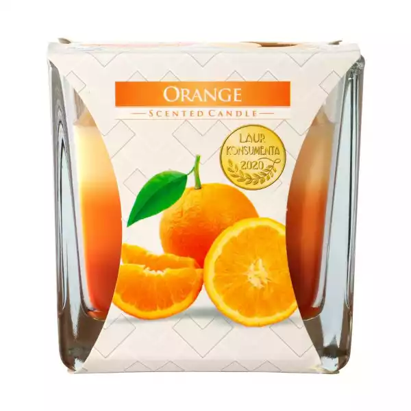Świeca Zapachowa W Szkle Pomarańcza