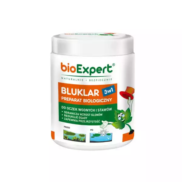 Oczyszczacz Do Oczek Wodnych Blu Klar 500G Bioexpert