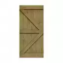 Radex Skrzydło Przesuwne Drewniane Pełne Loft Modern Dąb Rustic 80 Uniwersalne