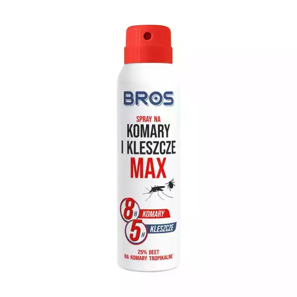 Środek Na Komary I Kleszcze Max Owadobójczy Spray 90Ml Bros