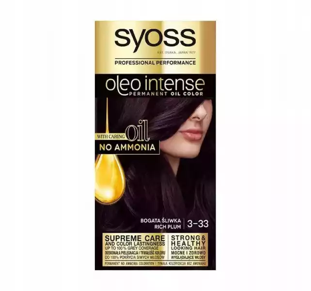Syoss Oleo Intense Farba Do Włosów 3-33