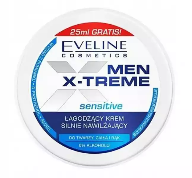 Eveline X-Treme Sensitive Krem Nawilżający 100Ml