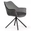 Krzesło Montreal Szary / Noga Czarna