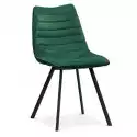 Krzesło Roxa Zielony/ Noga Czarna