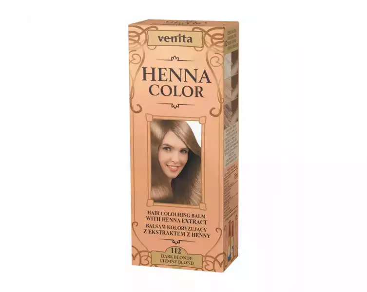 Venita Henna Color Balsam 112 Ciemny Blond 75Ml