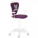 Krzesło Obrotowe Ministyle White Kot W Swetrze