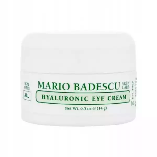 Mario Badescu Hyaluronic Eye Cream 14 G Dla Kobiet