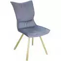 Krzesło Porto Monolith Popiel/nogi Złote