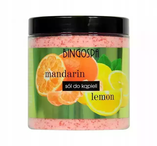 Bingospa Mandarin And Lemon Sól Do Kąpieli 900G