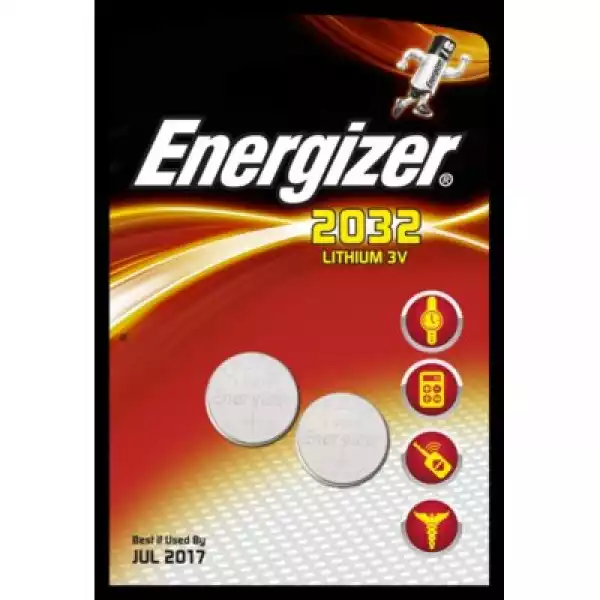 Energizer Bateria Cr2032 /2 Szt. Blister