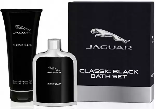 Jaguar Classic Black Zestaw Woda Toaletowa + Żel