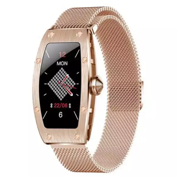 Smartwatch Kumi K18 Różowe Złoto