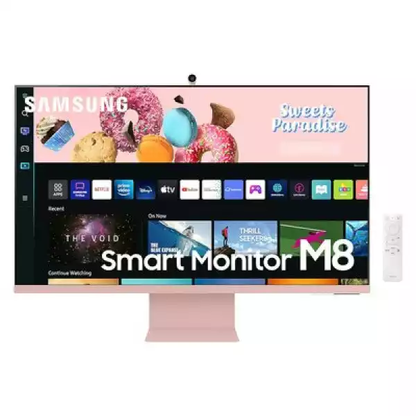 Monitor Samsung Smart M8 32 Ls32Bm80Puuxen Różowy