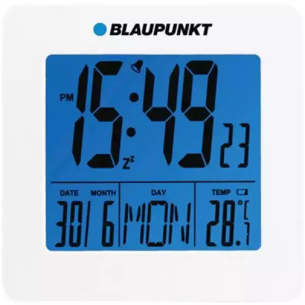 Zegar Z Alarmem I Temperaturą Blaupunkt Cl02Wh Biały