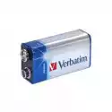 Verbatim Verbatim Bateria 9V R9 6Lr61 (1Szt. Blister)