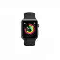 Apple Watch Series 3 Gps 38Mm Koperta Z Aluminium W Kolorze Gwiezdnej Szarości Z Paskiem Sportow