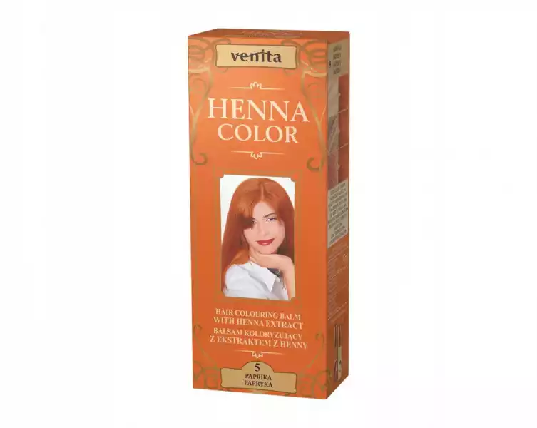 Venita Henna Color Balsam Koloryzujący 5 Papryka