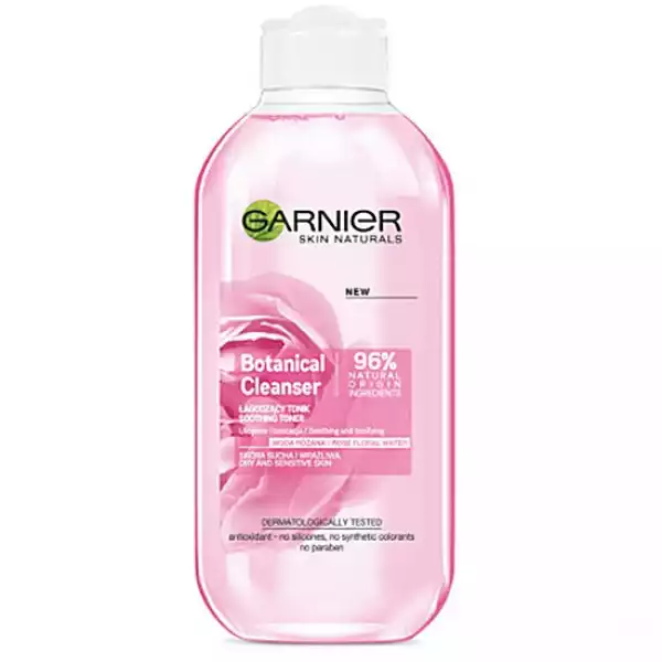 Garnier Cleanser Tonik Łagodzący Z Wodą Różaną 200