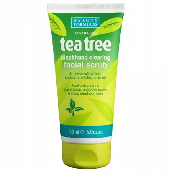 Beauty Formulas Tea Tree Peeling Oczyszczający 150